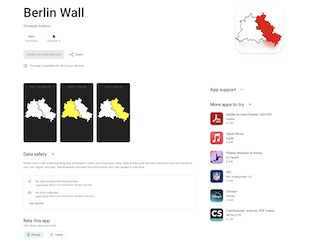 Berlin Wall App