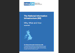 Open Data User Group National Information Infrastructure