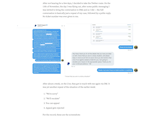PayPal account closure article